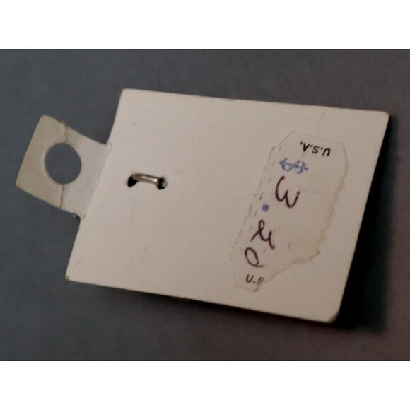 Sterling Paddle Wheel Boat Charm Illinois NOS on Card - Picture 4 of 4